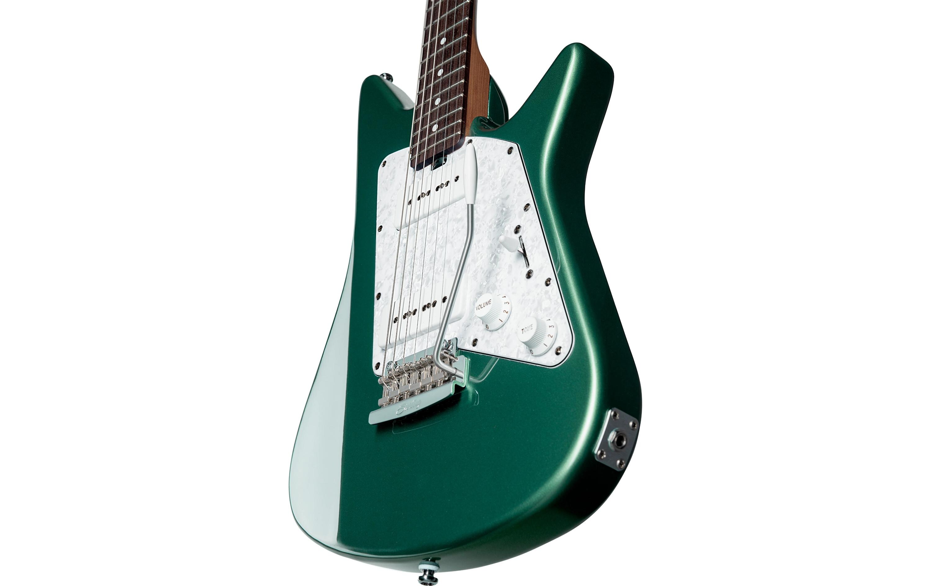 E-Gitarre Albert Lee P90 Sherwood Green<br>Retro-Modern-Gitarre