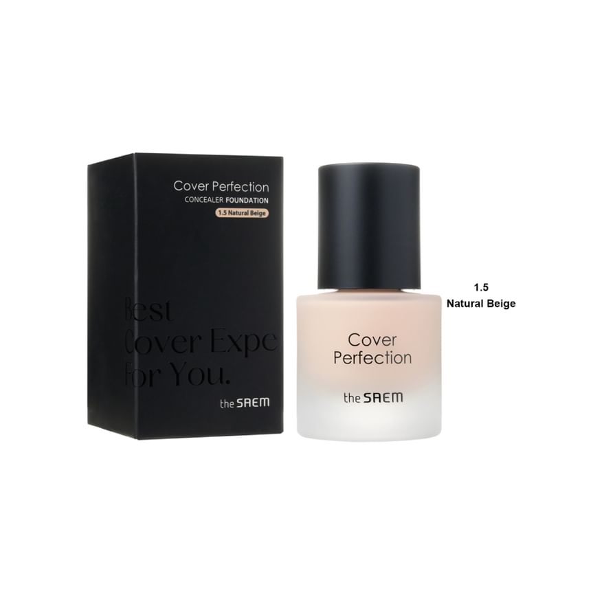 The Saem - Cover Perfection Concealer Foundation Mini - 3 kleuren