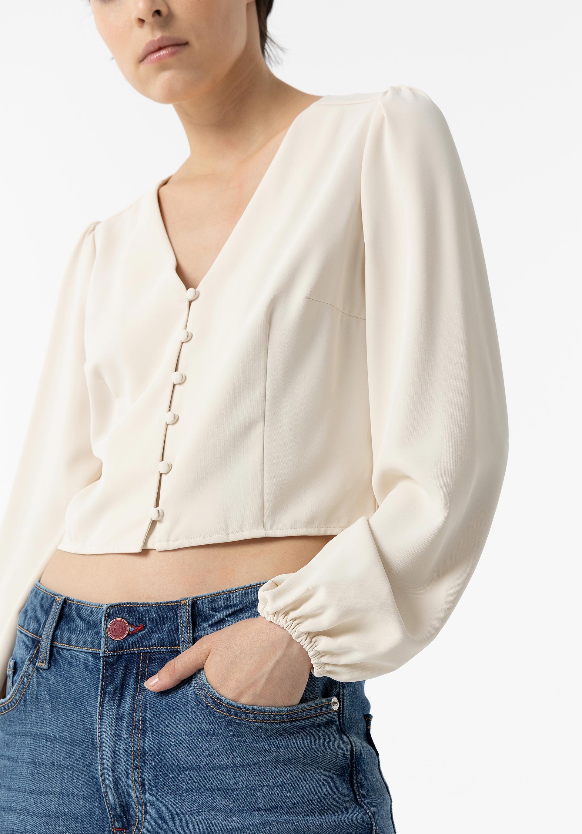 Blusa com Botões