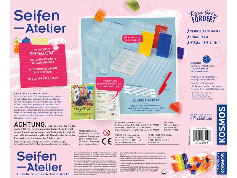 Kosmos Experimentierkasten Seifen-Atelier Einzigartige Seifenkreationen herstellen