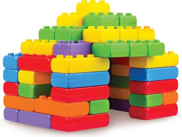 Marioinex Building blocks bricks junior - 60 elements