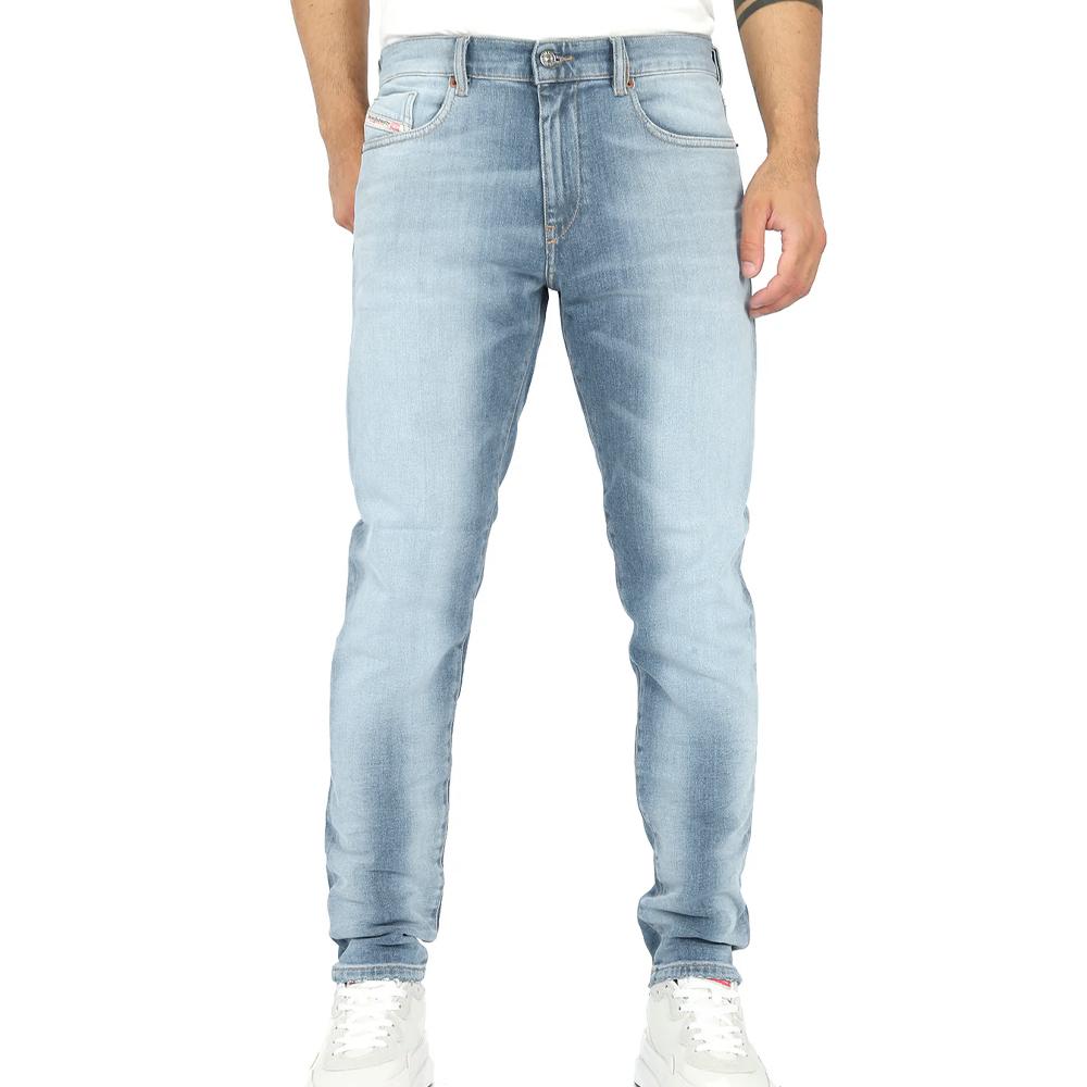 Diesel Jean Slim Bleu Clair Homme Diesel Pantaloni