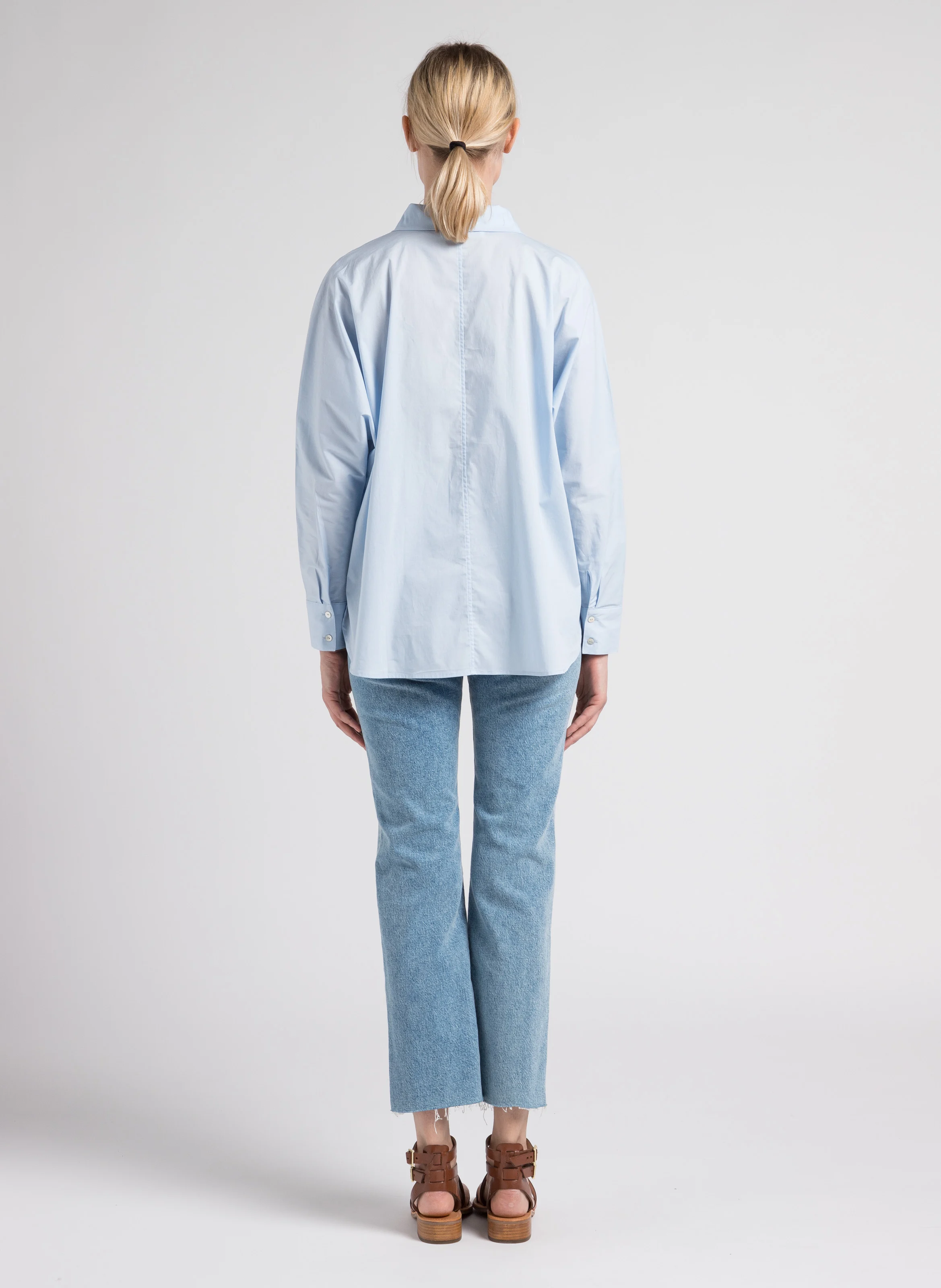 HOCEAN - Sandales spartiates en cuir | Marron