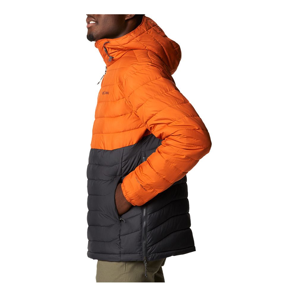 Columbia POWDER LITE - Doudoune Homme shark/harvester