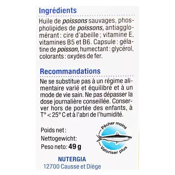 Nutergia Ergyfosforyl 60 cápsulas