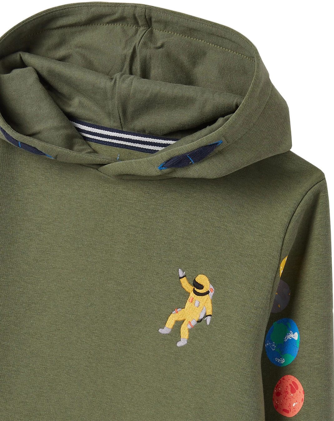 Kapuzenpullover LUCAS SPACE in grün