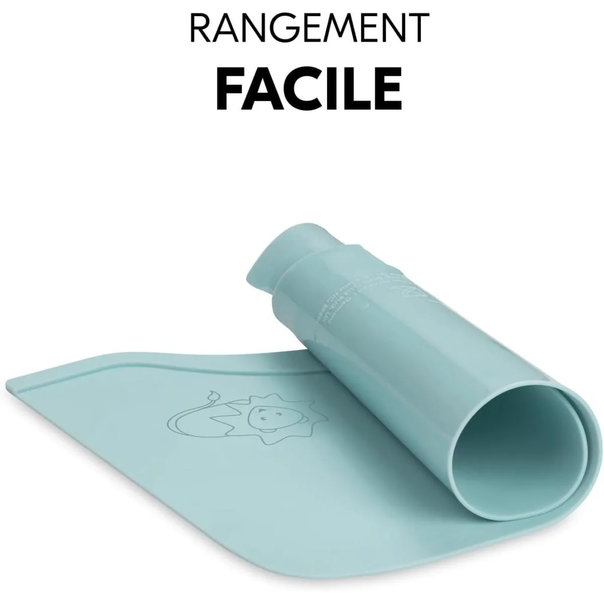 Hauck Tray Mat - Mint Fox