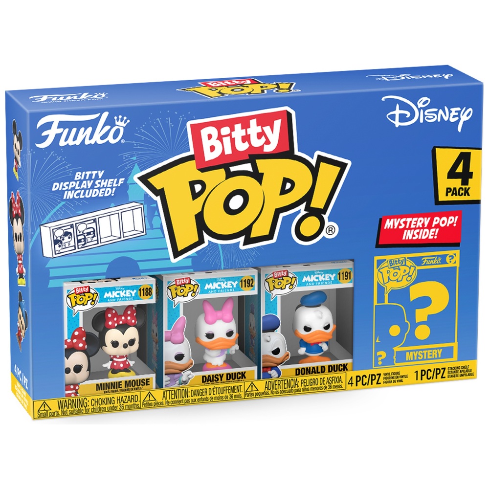 POP! Vinyl: Bitty POP! Minnie Maus 4er-Pack