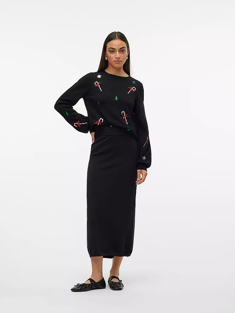 VERO MODA Pullover VMNEWJOLLY schwarz