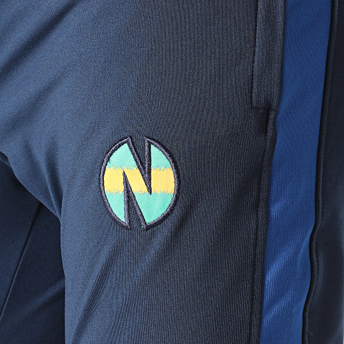 Pantalon Jogging A Bandes Newteam 1 Bleu Marine