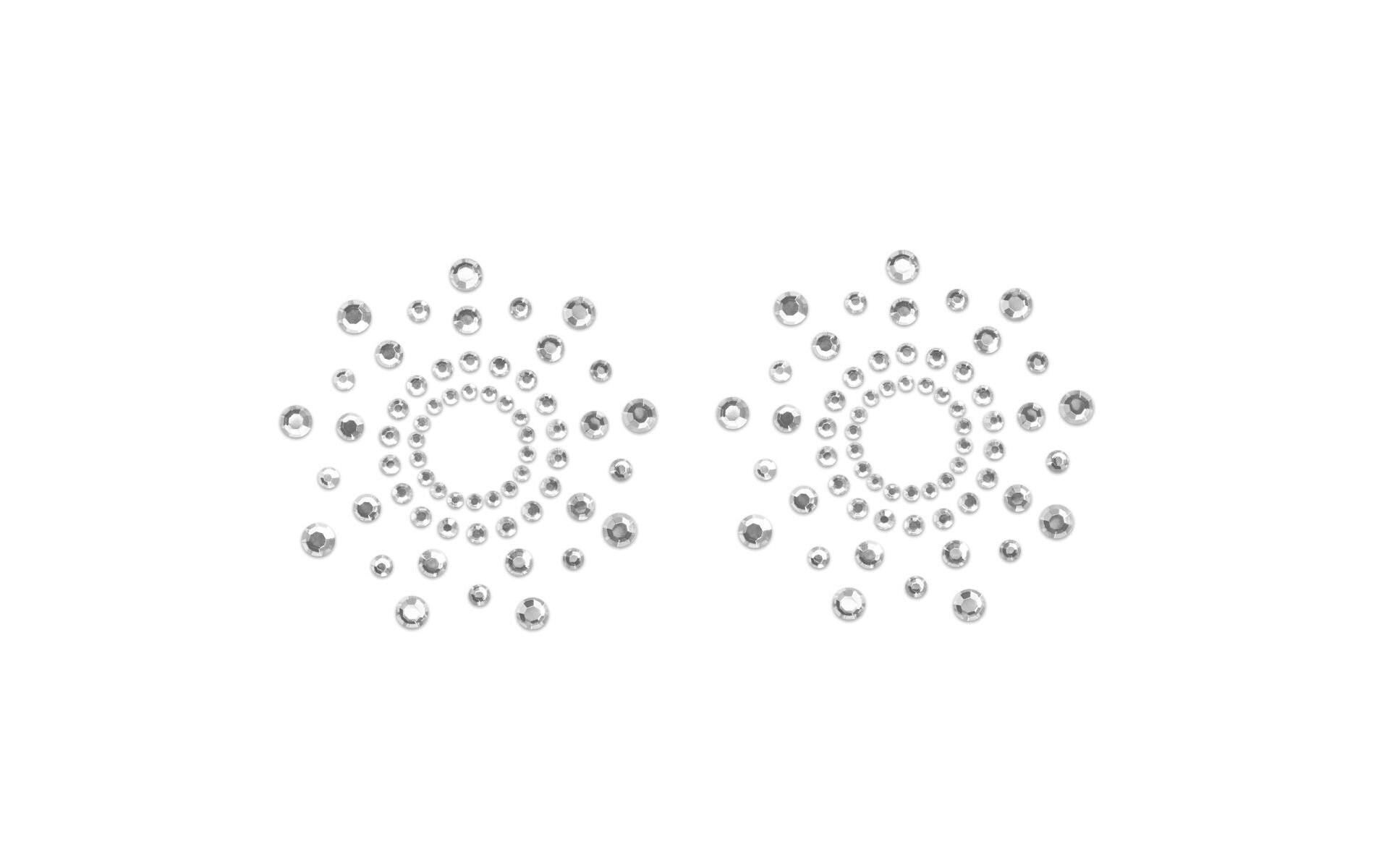 Mimi Shinestone Pasties SilberErotischer Schmuck