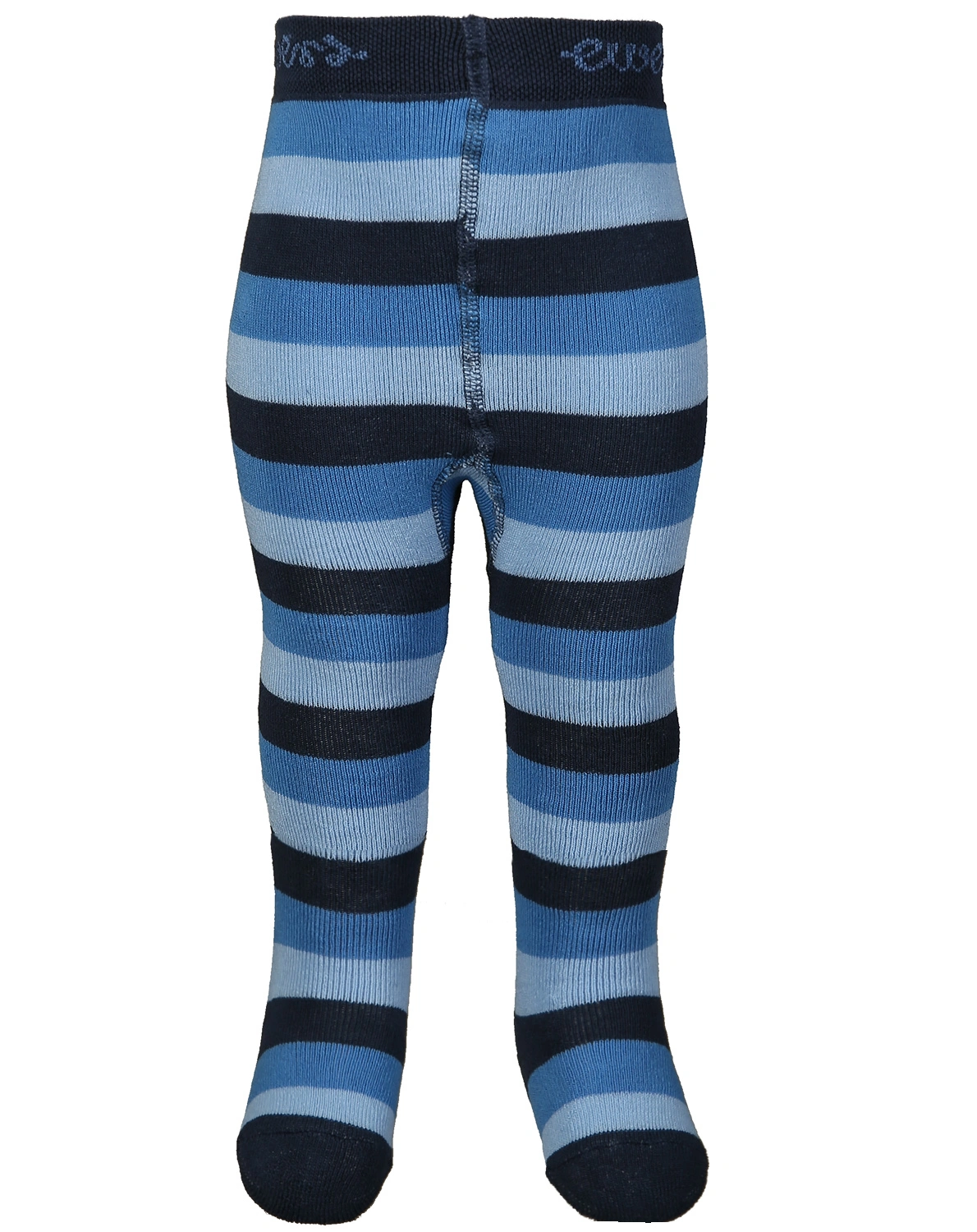 Thermo-Strumpfhose BLOCKRINGEL in tinte/eisblau