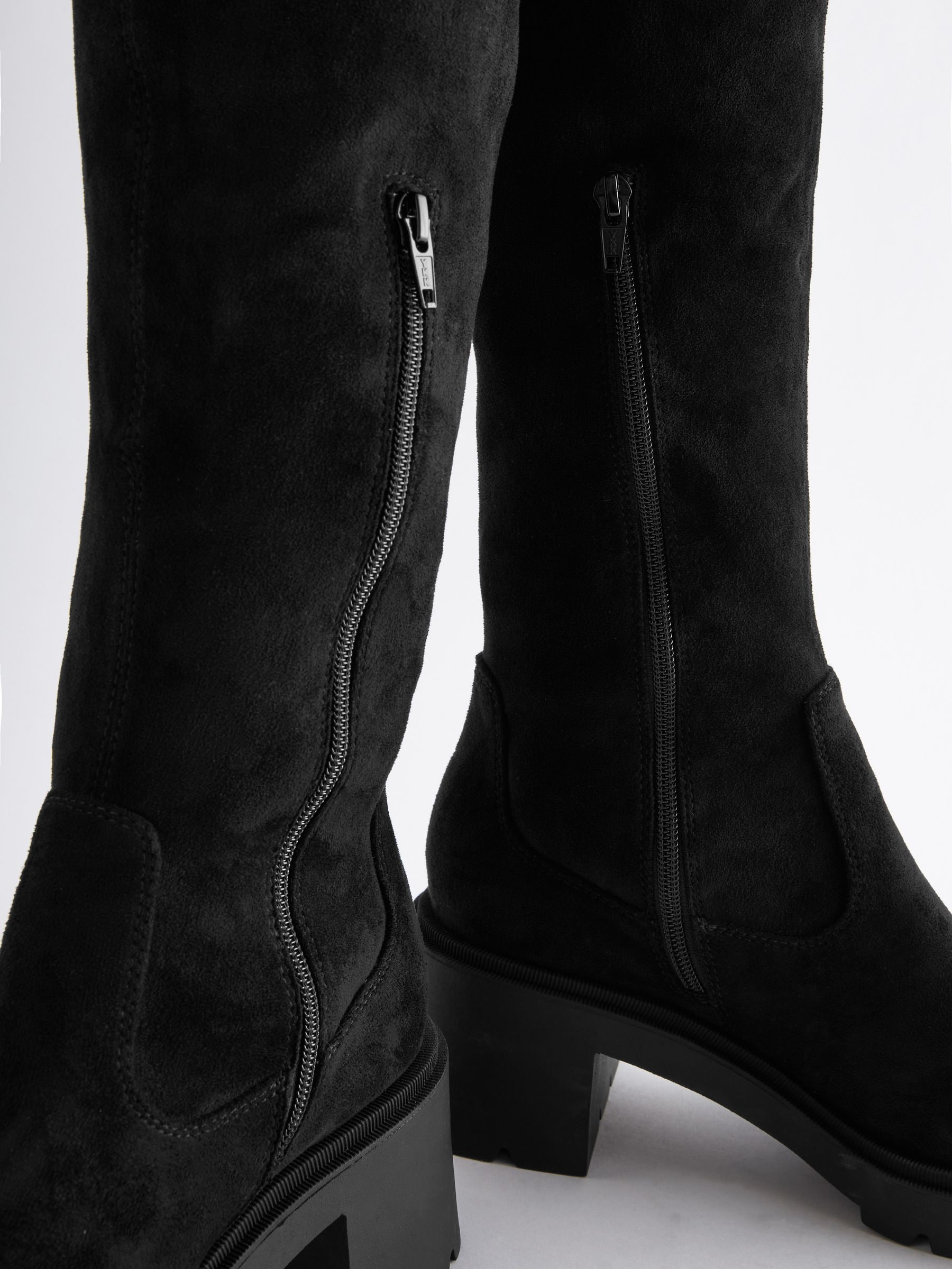 Zwart - Forever Comfort® Over The Knee soklaarzen