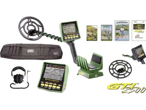 Garrett GTI 2500 Pro Metaldetektor Søgedybde (maks.) 220 cm Digital (LCD), Akustisk 98949