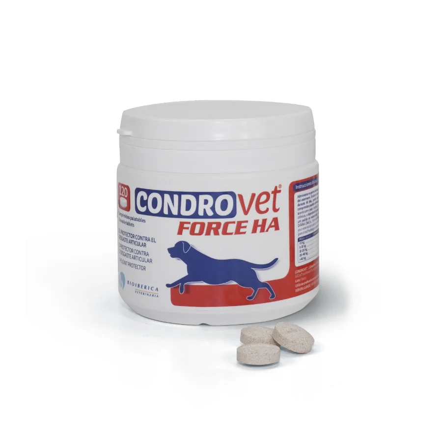 Condrovet Force HA Condroprotetor para o desgaste articular em cães