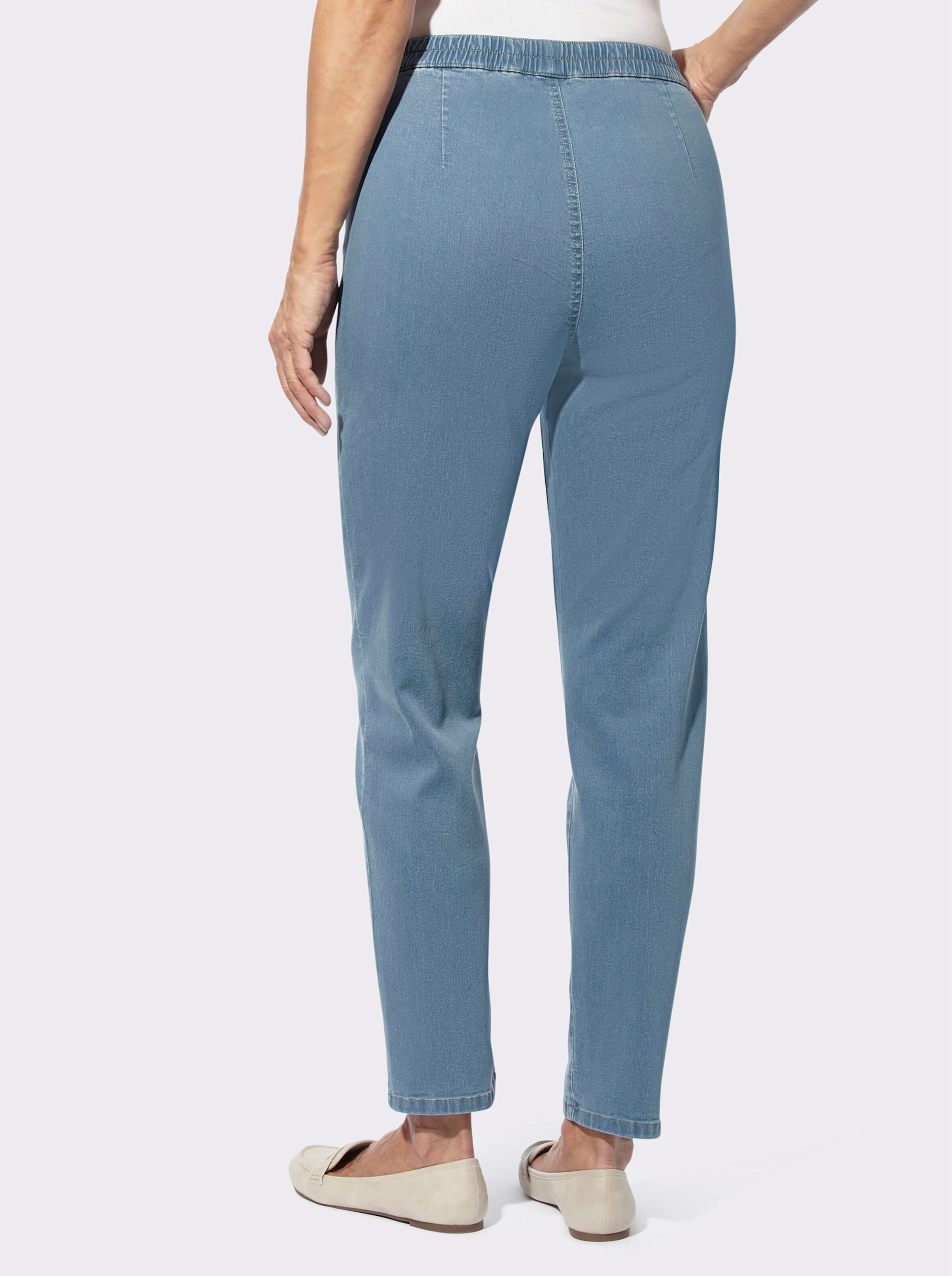 Schlupfjeans in komfortabler Stretch-Qualität