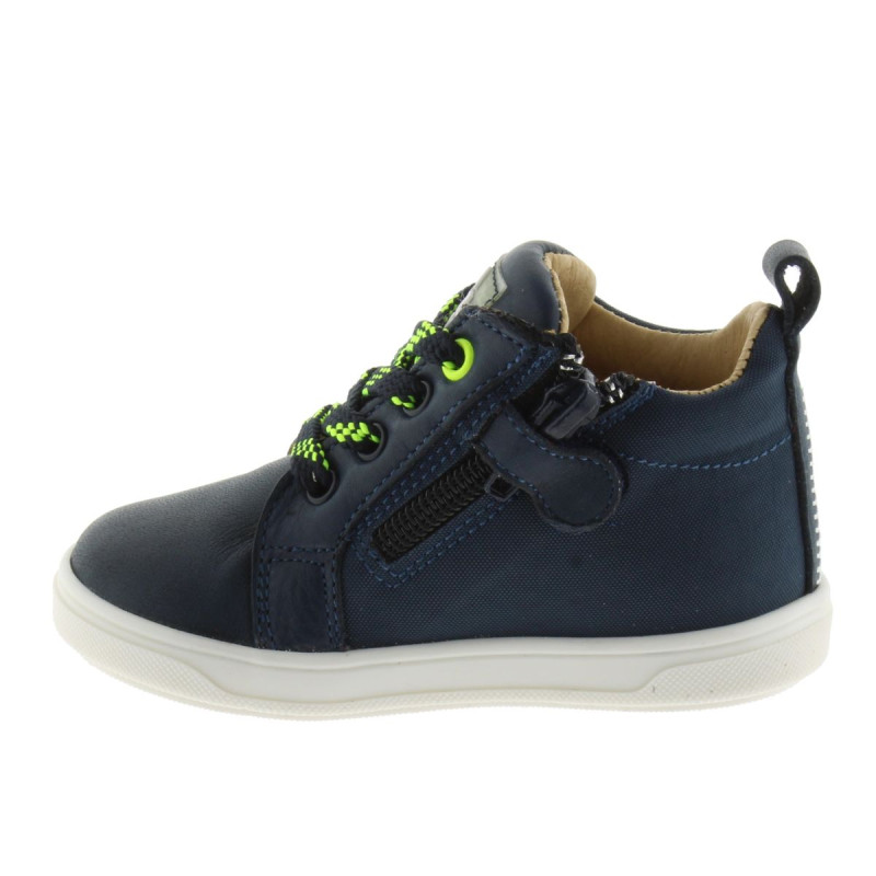 Acebos Acebos Blanc Marine Fluo Petite Etoile Zip