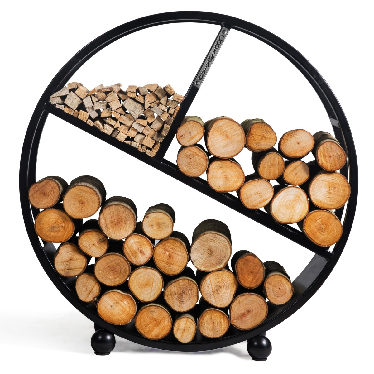 Porte-bûches <<diego>> pour bûches de 20 cm - ø 100 cm