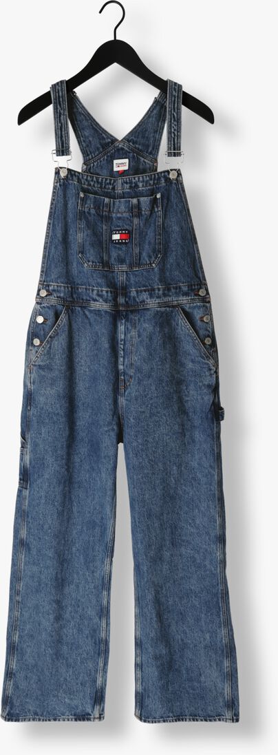 TOMMY JEANS blauwe tommy jeans jumpsuit daisy dungaree