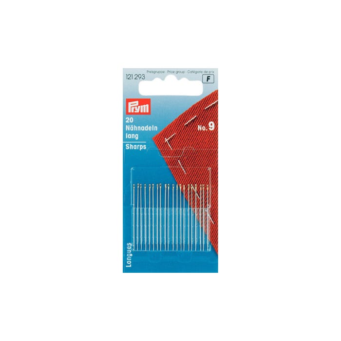 Prym-Naainaald lang n.9 met goudkleurig oog