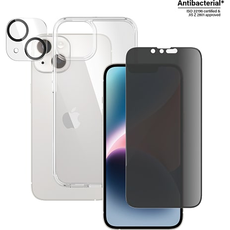 PanzerGlass 3-i-1 beskyttelsessæt iPhone 14
