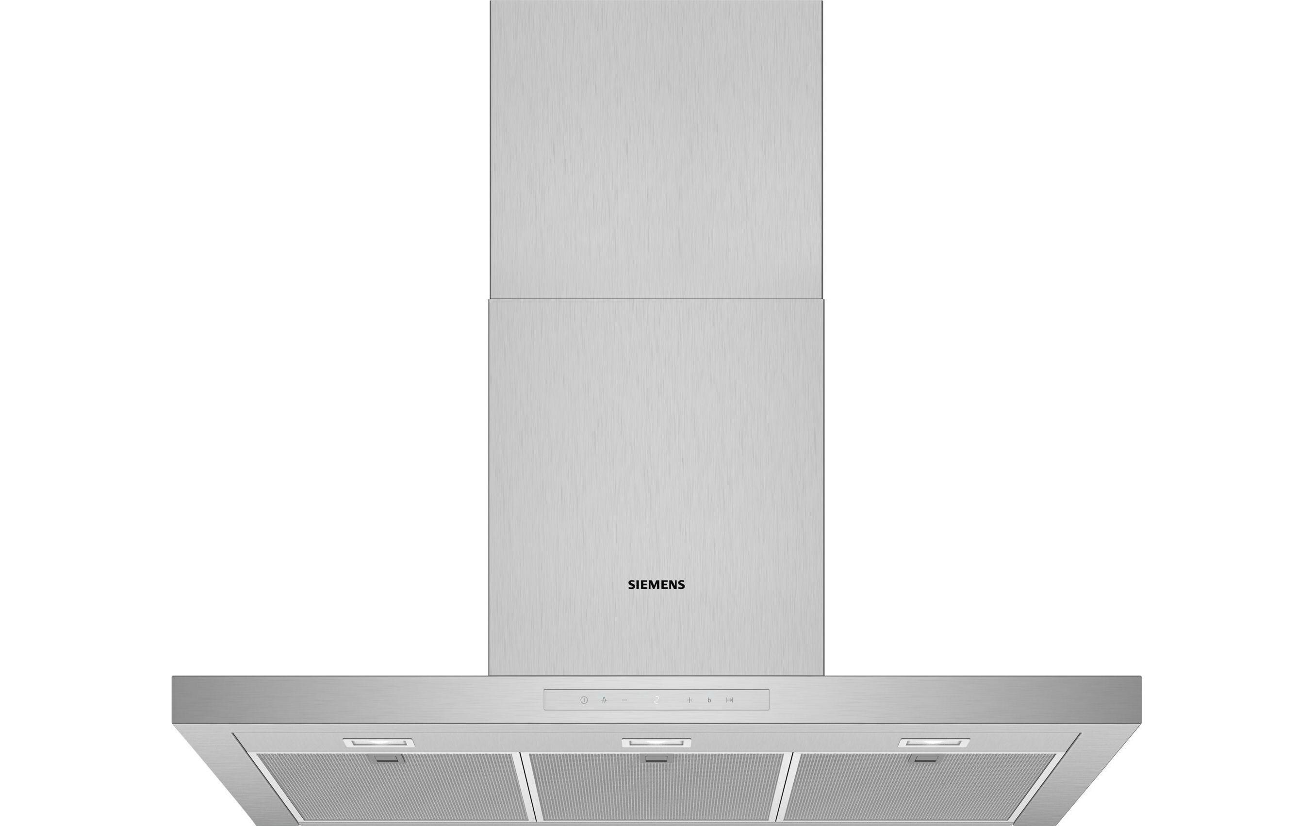 Wandhaube LC97BCP50 3+2 Intensiv Stufen<br>Effiziente Beseitigung von Fett, Geruch und Dampf aus der Küchenluft