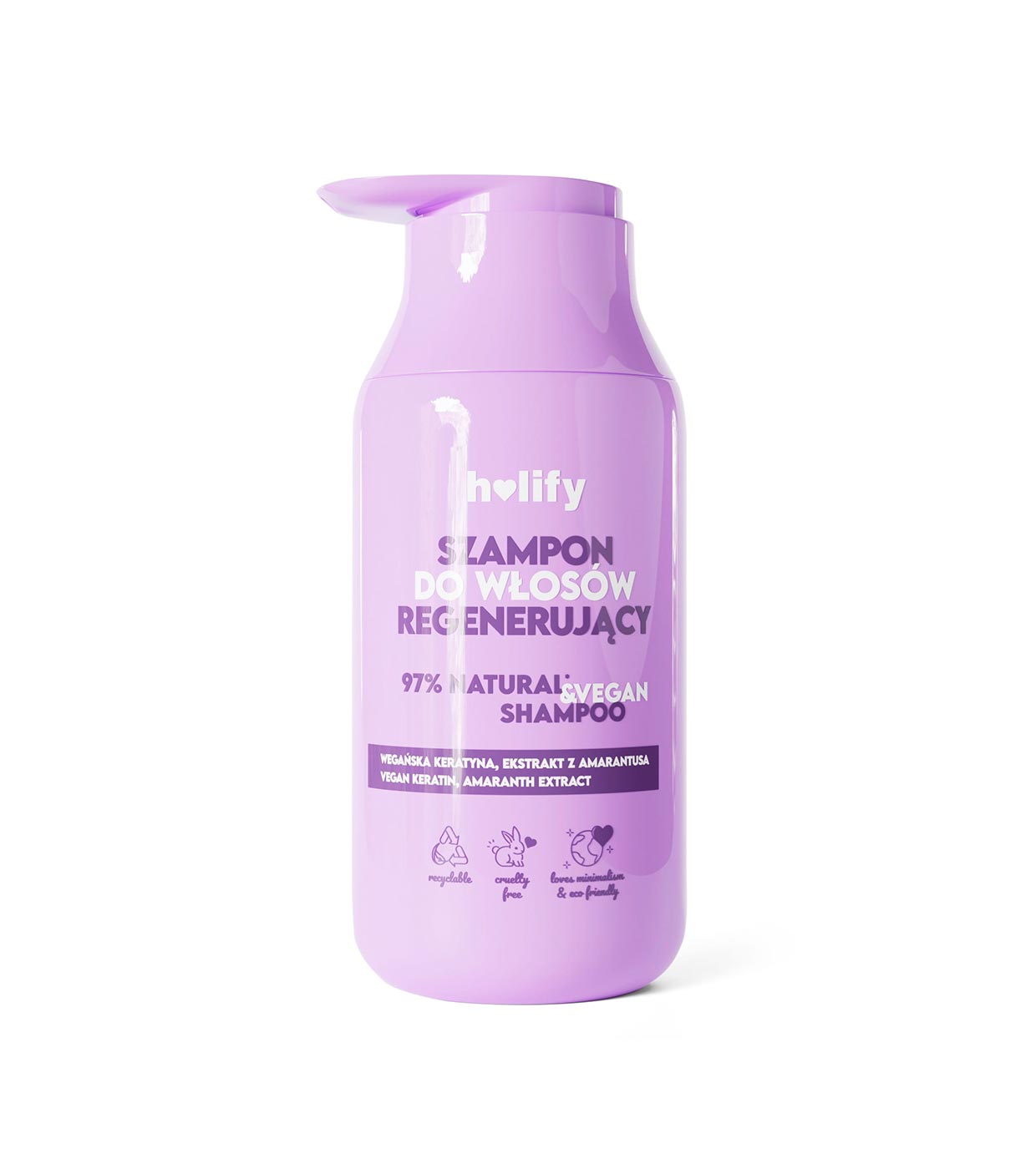 Holify - Shampoo regenerador para cabelos danificados