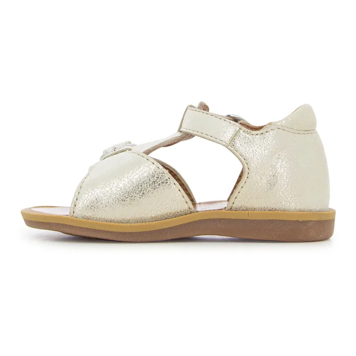 Pom d'Api Sandales Poppy Bucky | Doré