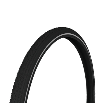 Dresco anti-lek buitenband traveller 28 x 1.75 (47-622) reflectie zwart