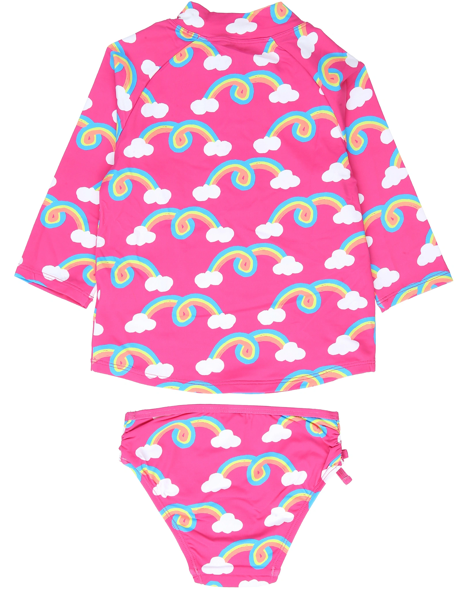 Schwimmanzug RAINBOW ARCH 2-teilig in fuchsia