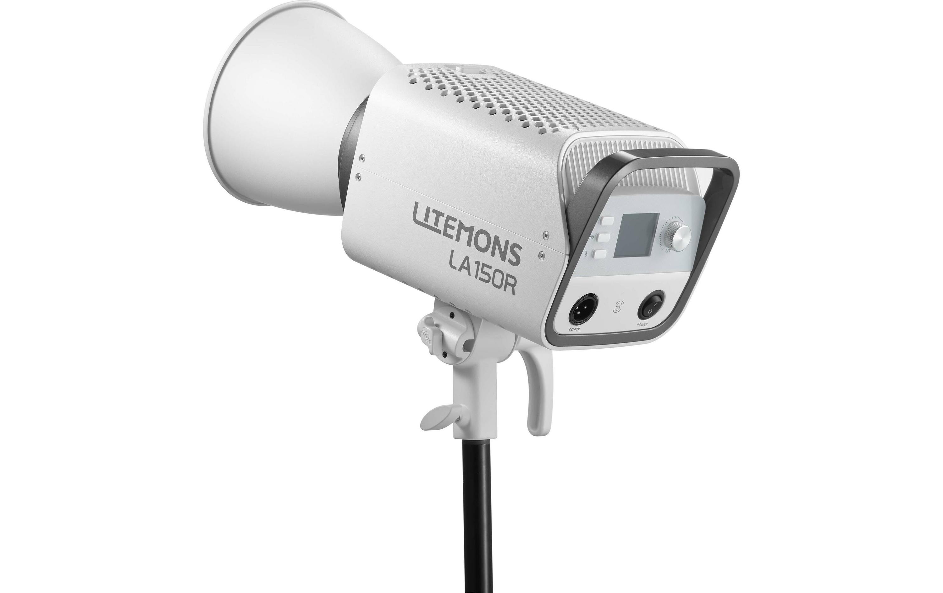 Videoleuchte LA150R Litemons LED<br>Vielseitige RGB LED-Videoleuchte mit breitem Farbtemperaturbereich