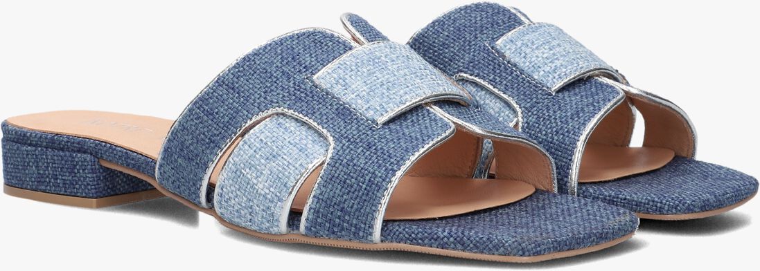 blauwe notre-v slippers 6416