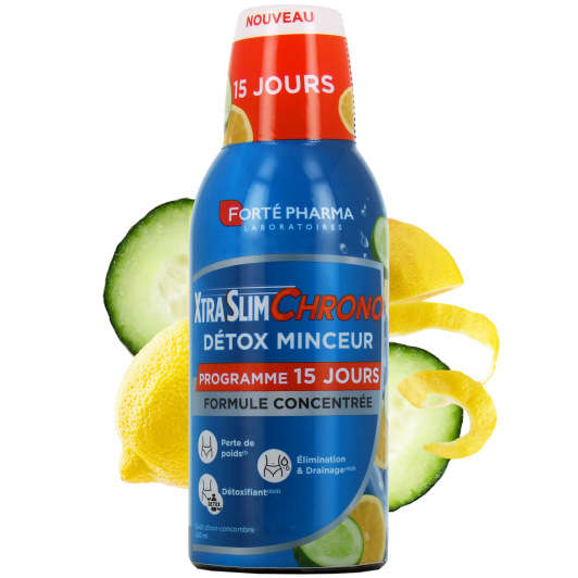 XtraSlim Chrono Detox Forté Pharma - Cure détox, perte de poids