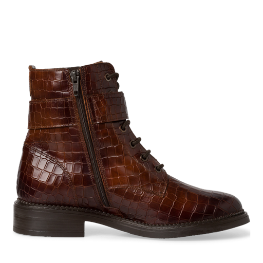 Tamaris Laced Støvler, Cognac Struct, 38
