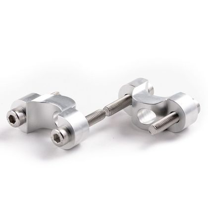 Pontet de guidon UP Design Demi-Lune 28/28 +15MM Universel - Gris