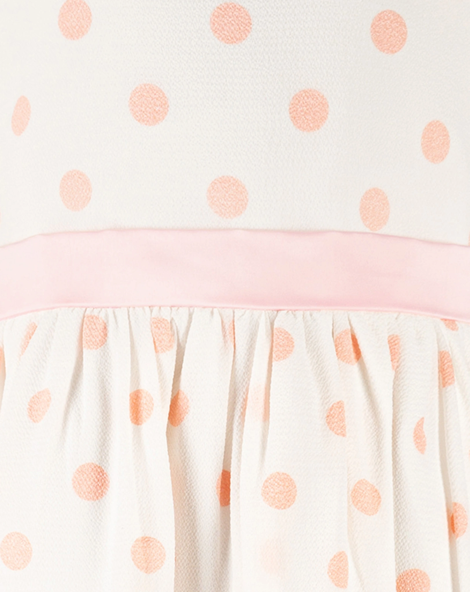 Kleid POLKA DOTS ärmellos in rose