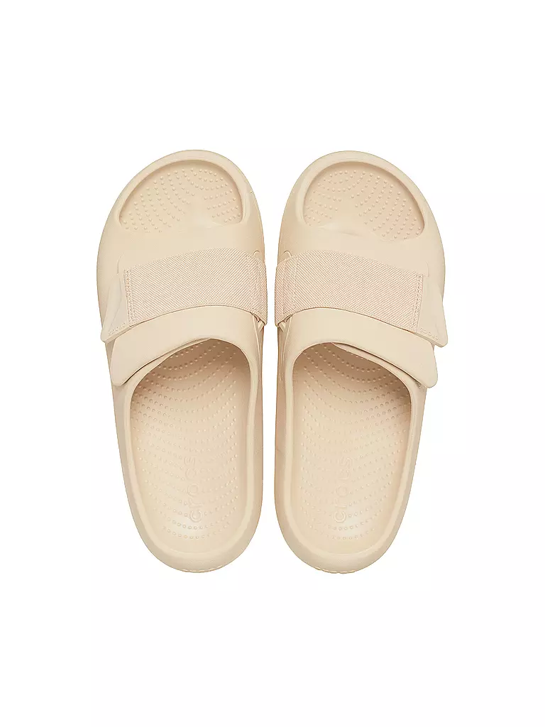 CROCS Pantoletten MELLOW LUXE RECOVERY SLIDE creme