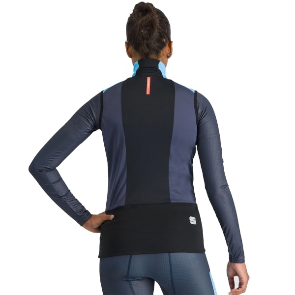 Veste ski de fond SPORTFUL APEX W VEST BLUE AQUARIUS/GALAXY BLUE