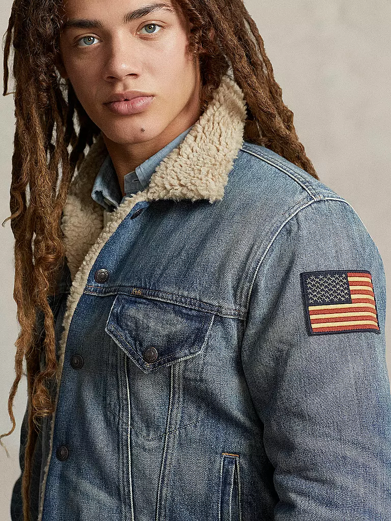 POLO RALPH LAUREN Jeansjacke  blau