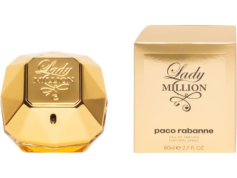 Paco Rabanne Eau de Parfum One Million Woman 80 ml Süsser, sinnlicher Damenduft