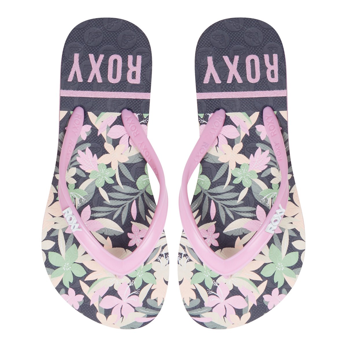 ROXY-Rg_vivall-jg-Tongs sandales - Talon plat - Autre Rose