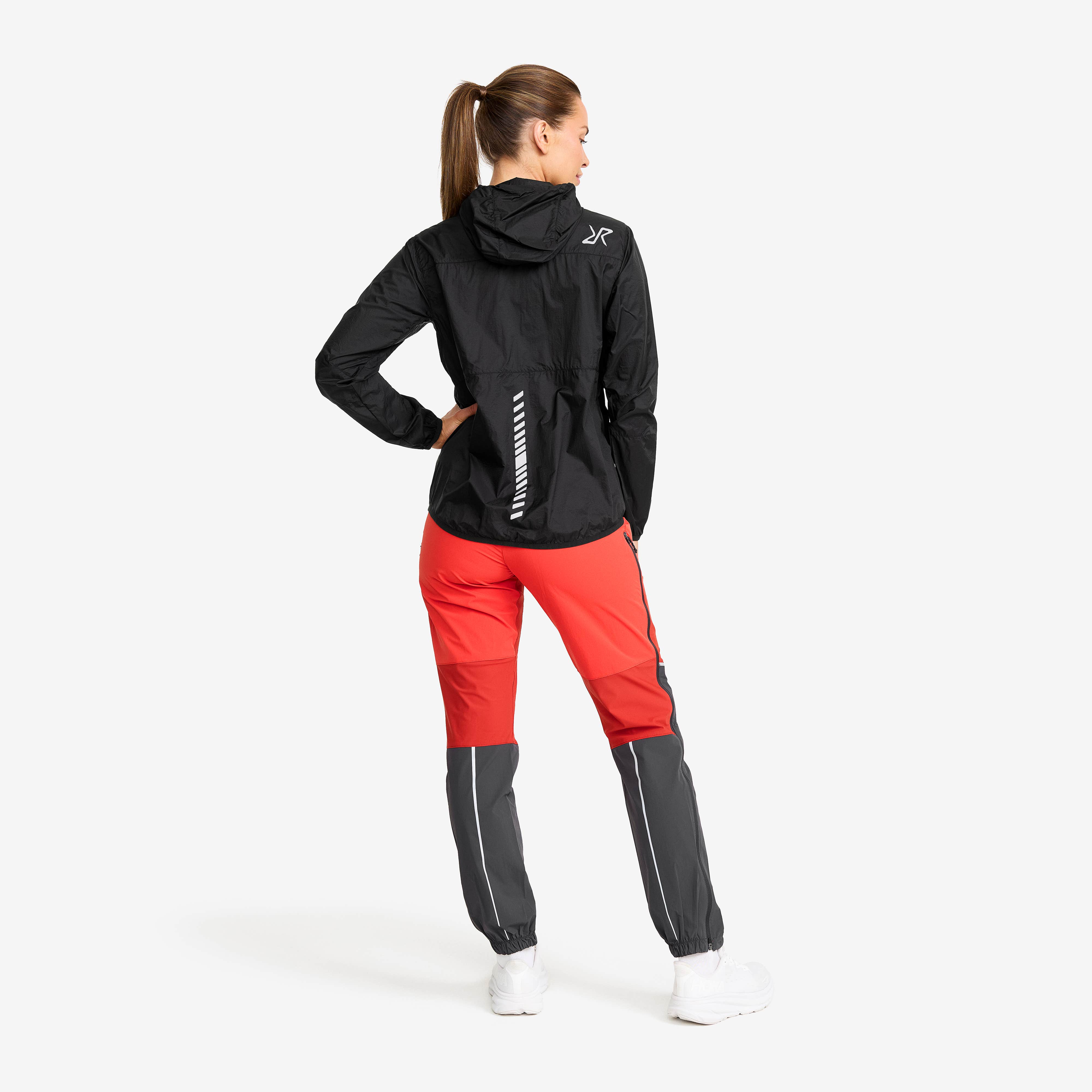 Speed Hooded Windbreaker Dame Black