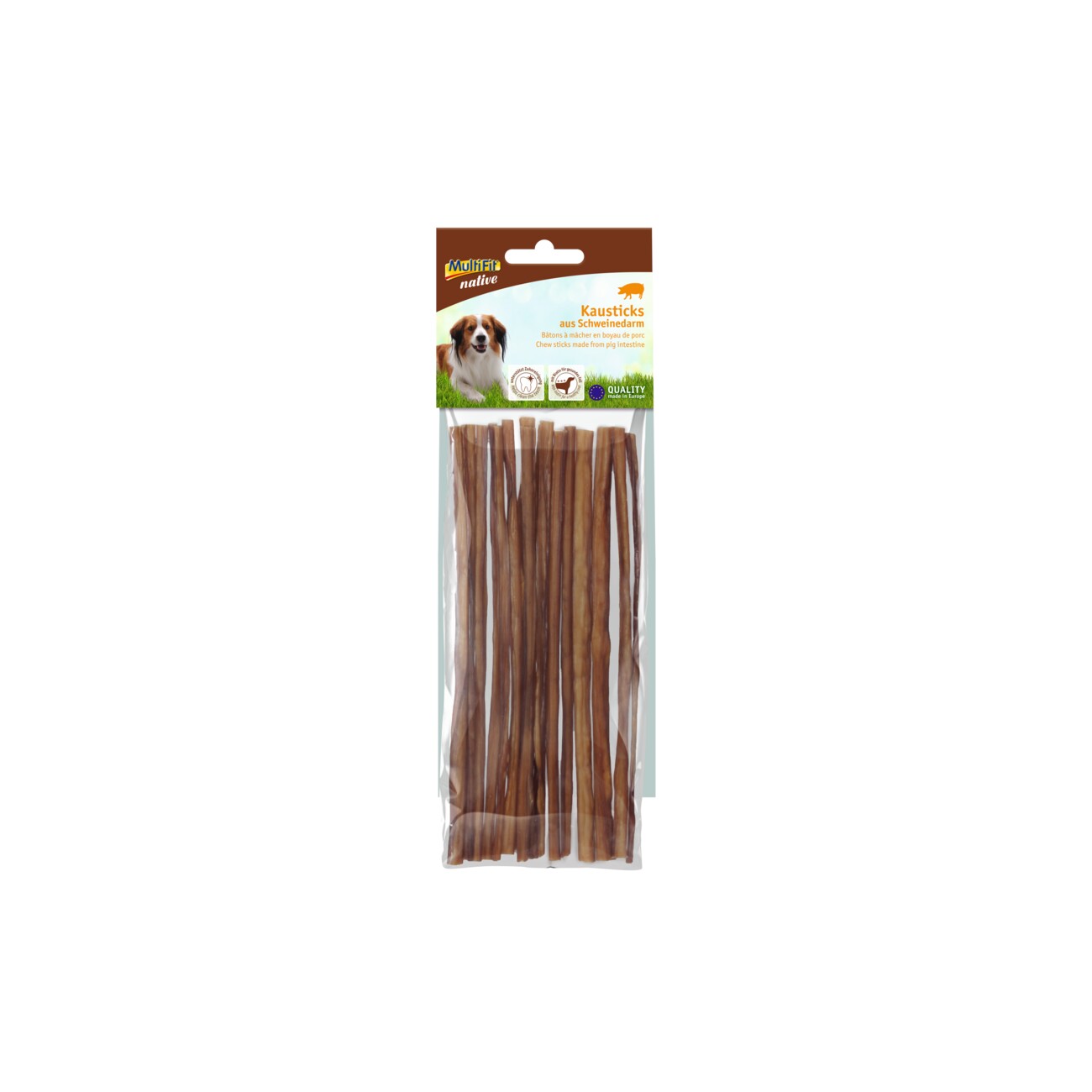 MultiFit native Kausticks aus Schweinedarm 3x60g