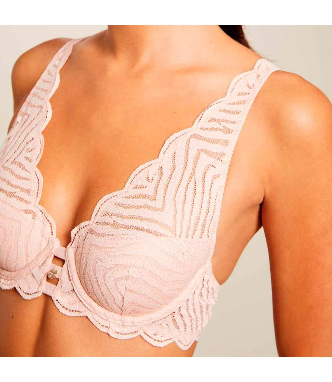 Soutien-gorge ampliforme rose Marianne