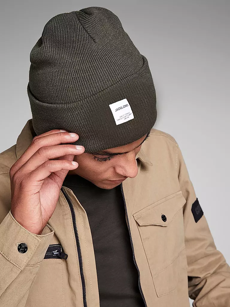 JACK & JONES Mütze - Haube JACLONG olive