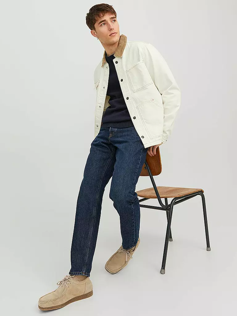 JACK & JONES Jeans Slim Fit JJICHRIS JJORIGINAL blau