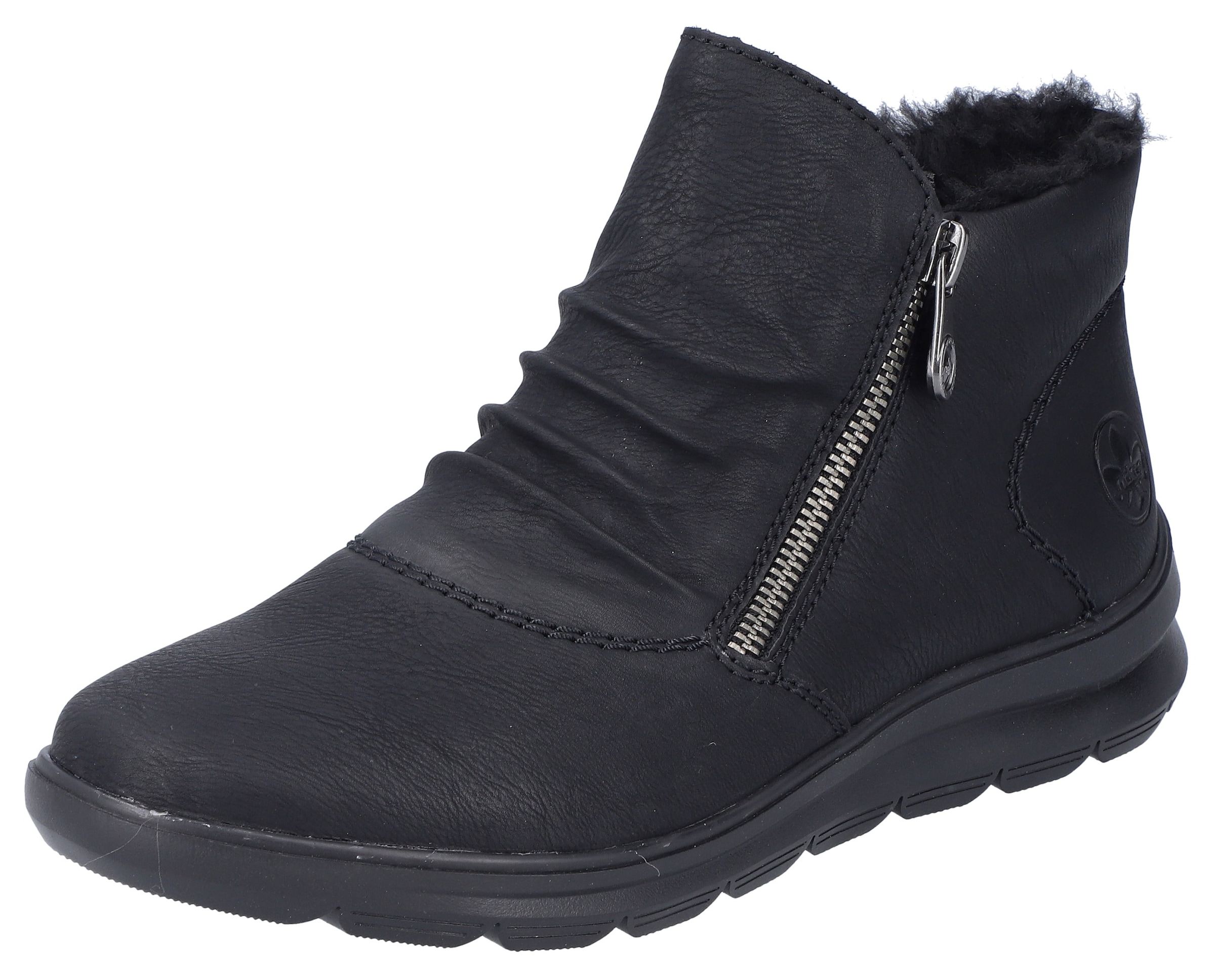 Rieker Winterboots  Stiefelette, Warmfutter, Boots mit herausnehmbarer Textilsohle