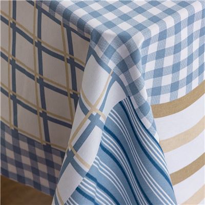 Nappe coton motif patchwork - BECQUET CRÉATION