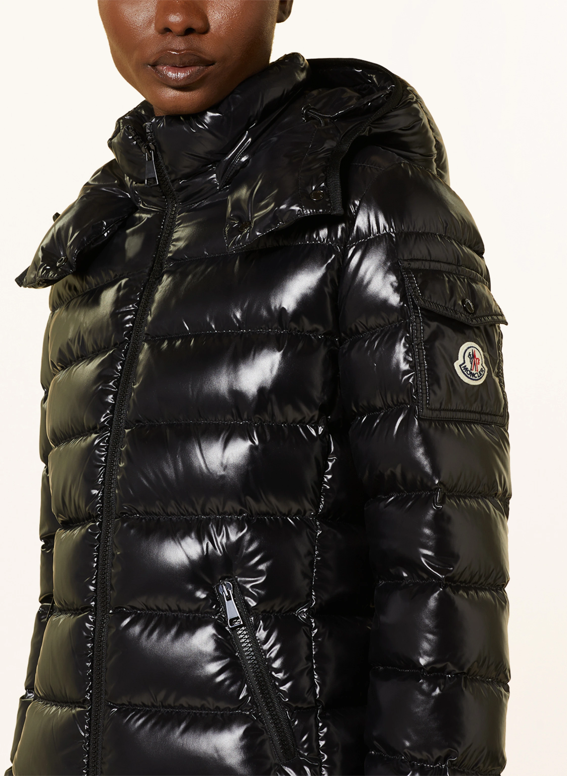 MONCLER Daunenjacke BADY mit abnehmbarer Kapuze