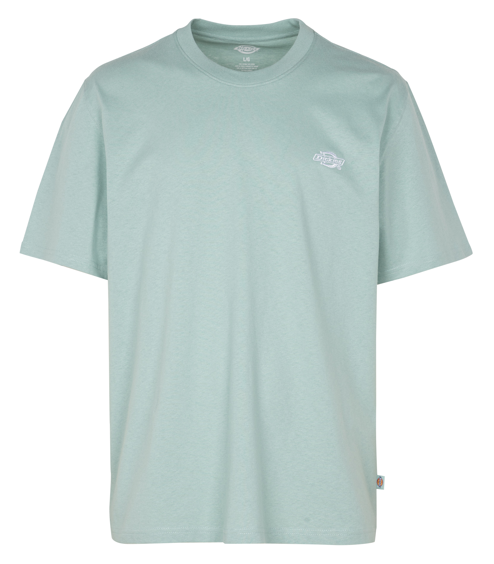 SUMMERDALE - Tee-shirt col rond en coton recyclé mélangé | Bleu
